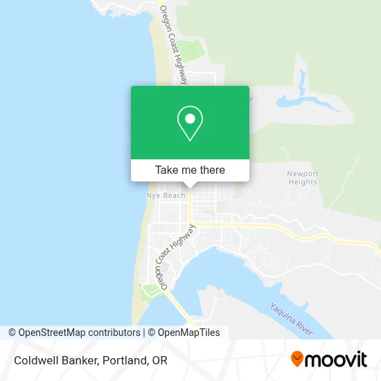 Coldwell Banker map