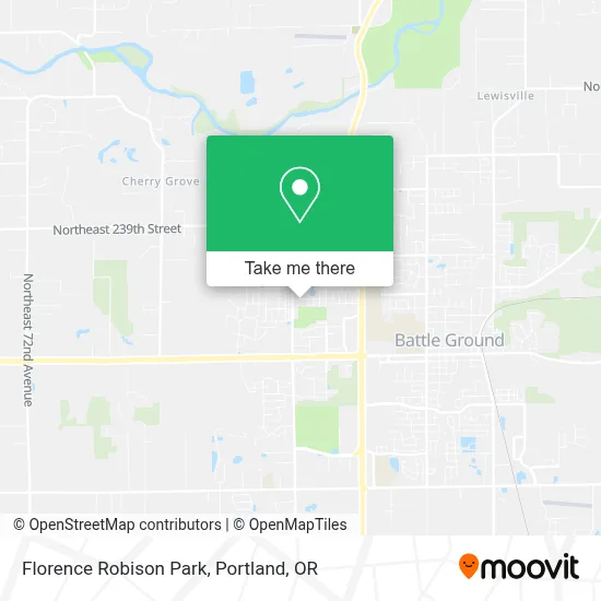 Florence Robison Park map
