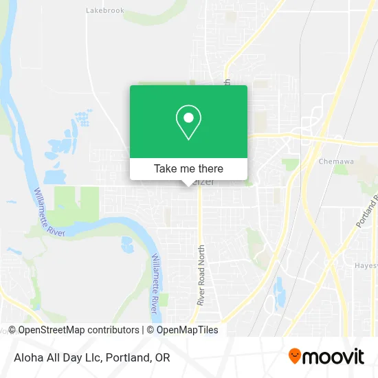 Aloha All Day Llc map