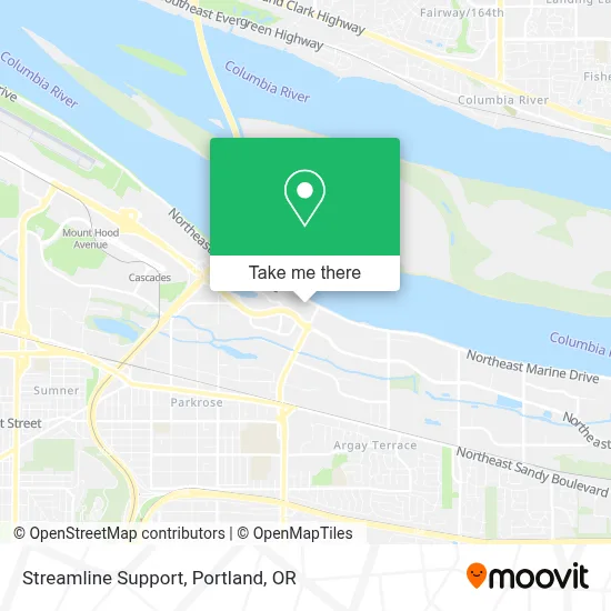 Streamline Support map
