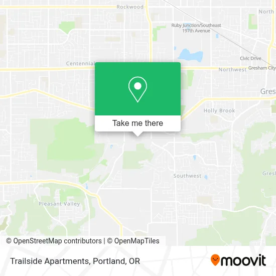 Trailside Apartments map