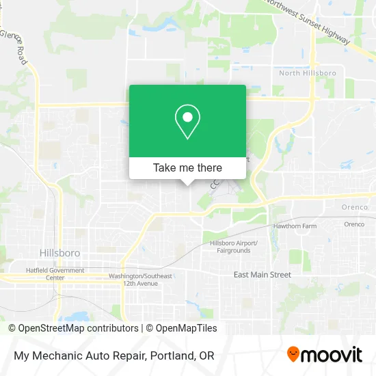 My Mechanic Auto Repair map