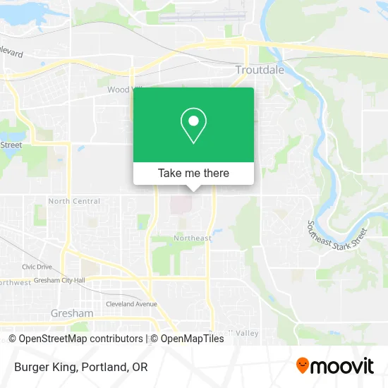 Burger King map