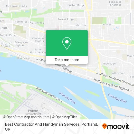 Best Contractor And Handyman Services map