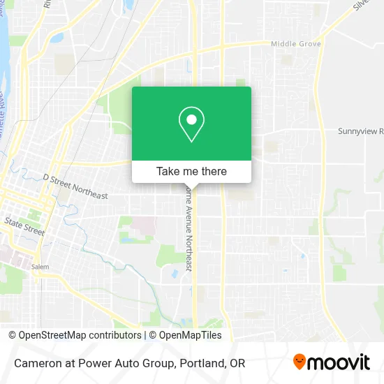 Cameron at Power Auto Group map