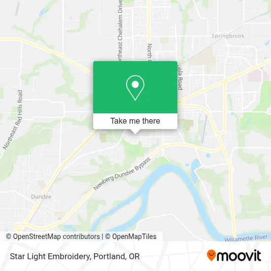 Star Light Embroidery map