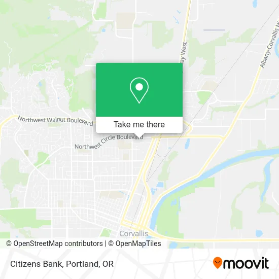 Citizens Bank map