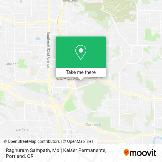 Raghuram Sampath, Md | Kaiser Permanente map