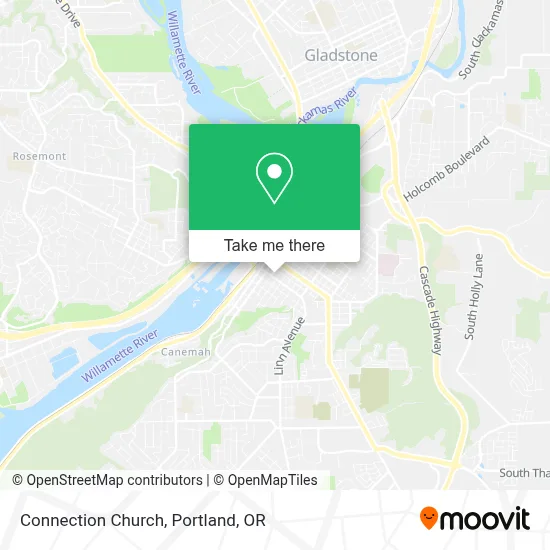 Connection Church map
