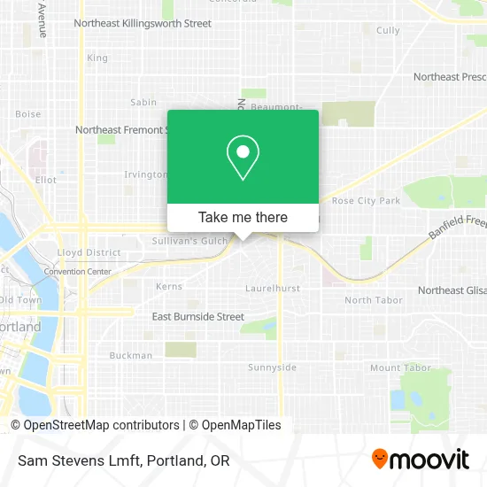 Sam Stevens Lmft map