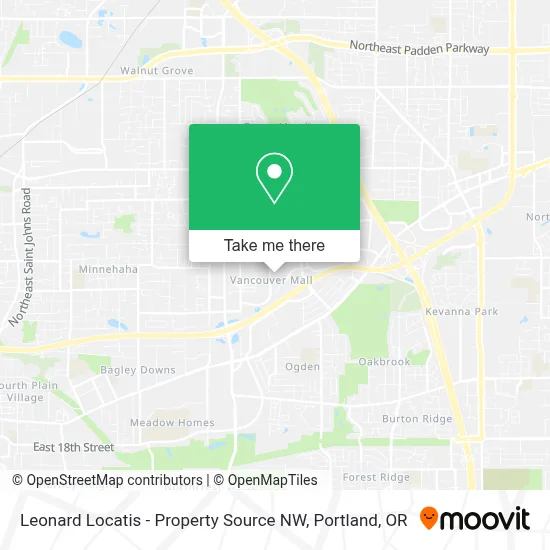 Leonard Locatis - Property Source NW map