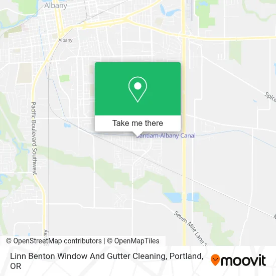 Linn Benton Window And Gutter Cleaning map