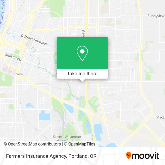 Farmers Insurance Agency map
