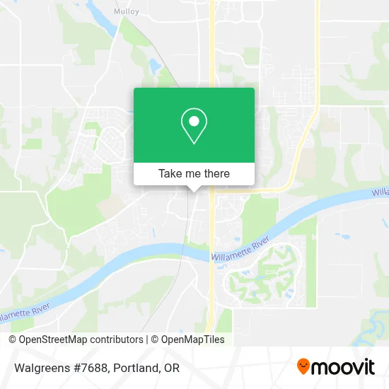 Walgreens #7688 map