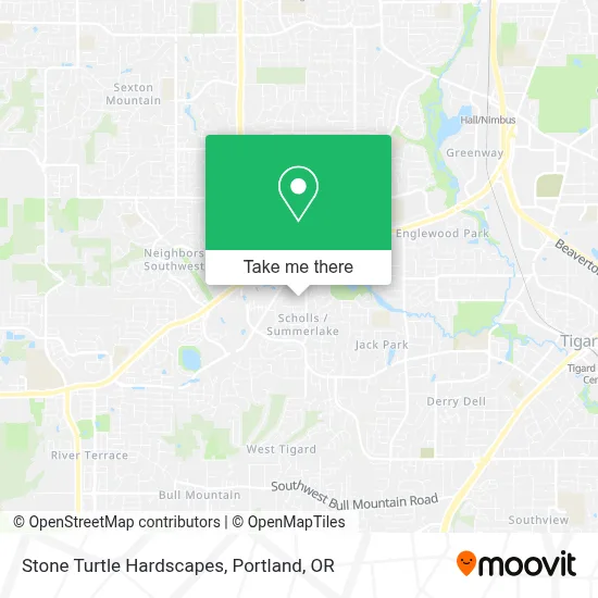 Stone Turtle Hardscapes map