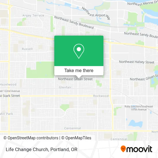 Life Change Church map