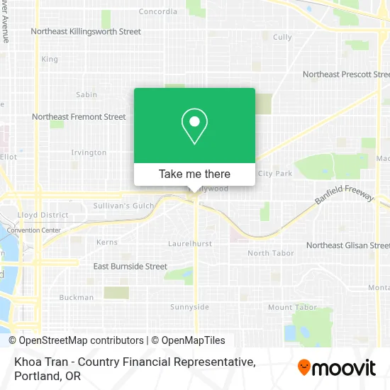 Khoa Tran - Country Financial Representative map