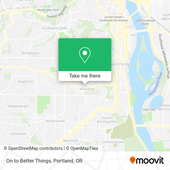 On to Better Things map