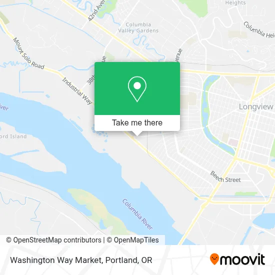 Washington Way Market map