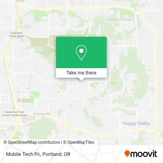 Mobile Tech Pc map
