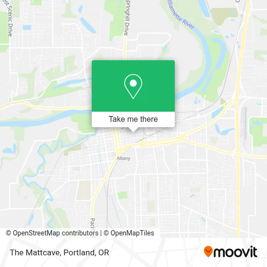 The Mattcave map