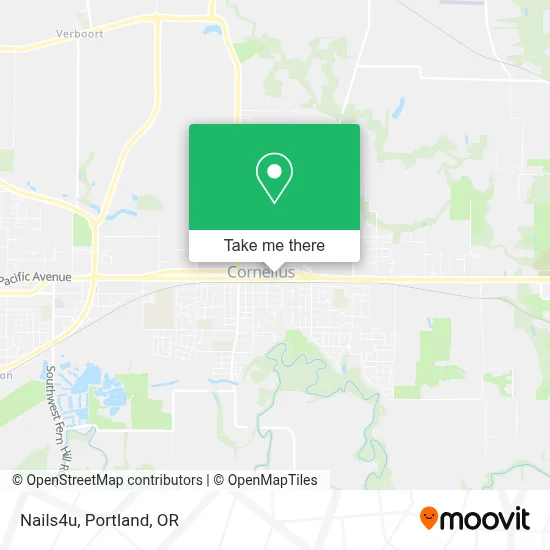 Nails4u map