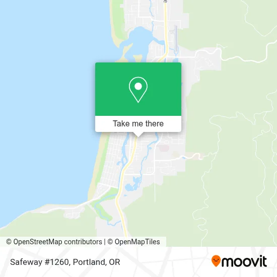 Safeway #1260 map