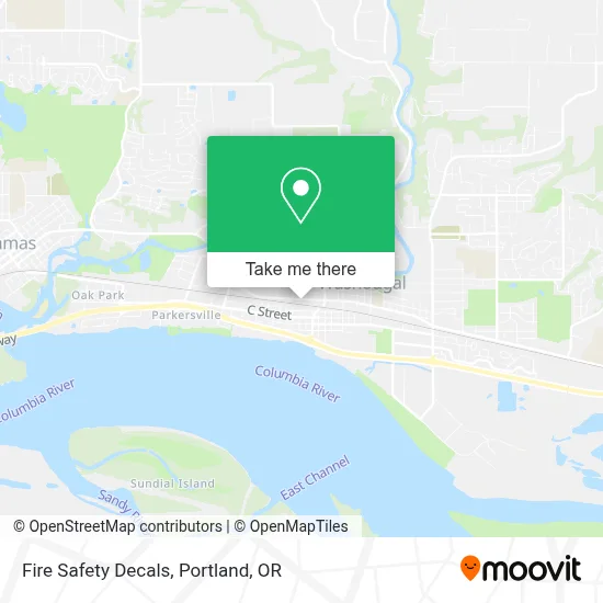 Fire Safety Decals map
