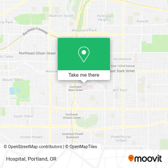 Hospital map