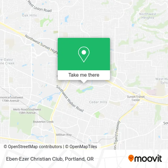Eben-Ezer Christian Club map