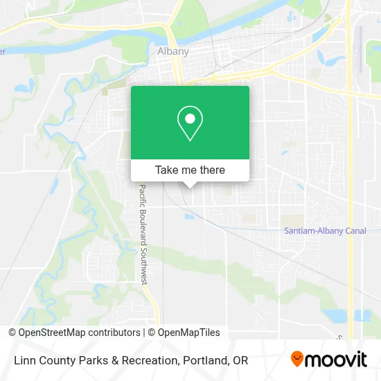 Linn County Parks & Recreation map