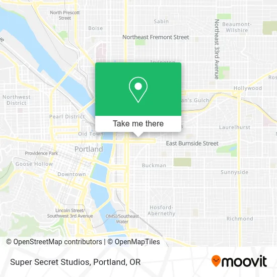 Super Secret Studios map
