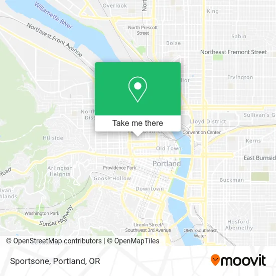 Sportsone map