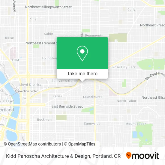 Kidd Panoscha Architecture & Design map