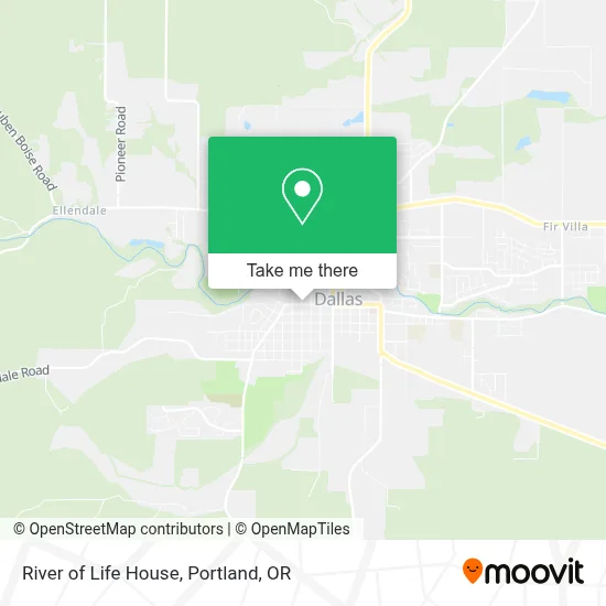 River of Life House map