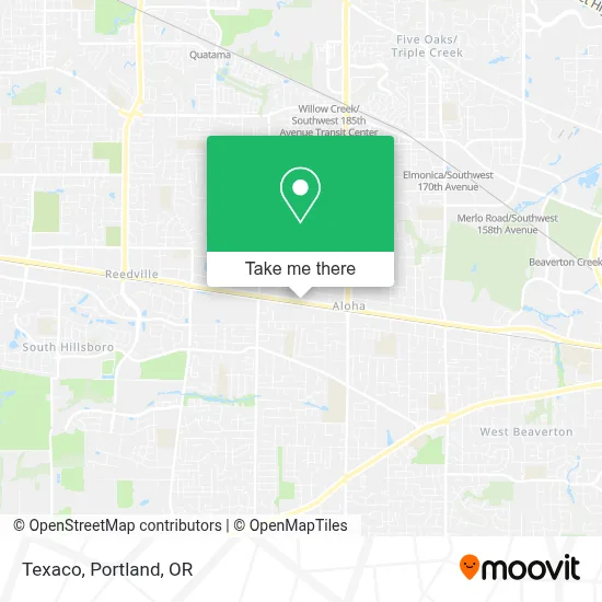 Texaco map