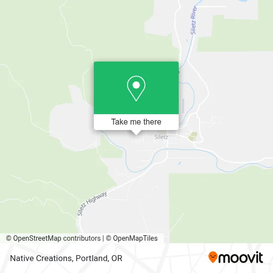 Native Creations map