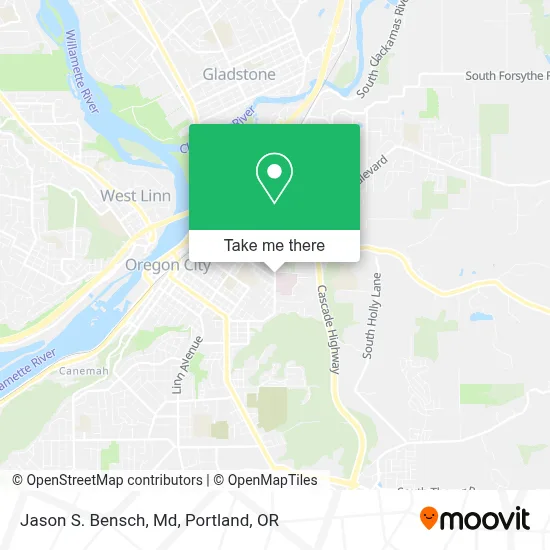 Jason S. Bensch, Md map