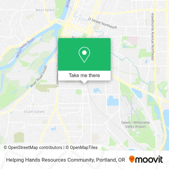 Helping Hands Resources Community map