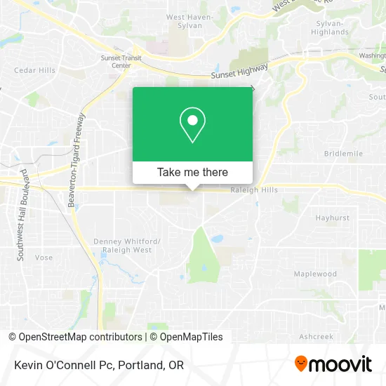 Kevin O'Connell Pc map