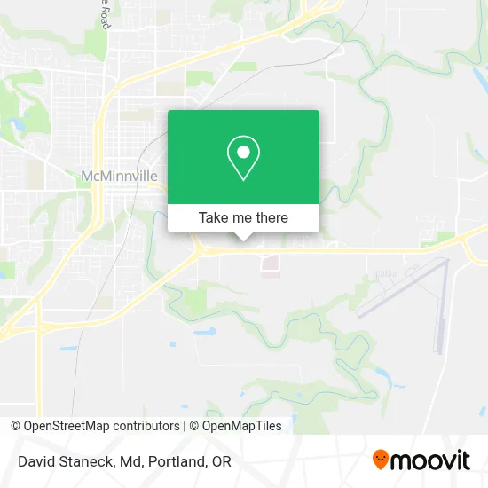 David Staneck, Md map