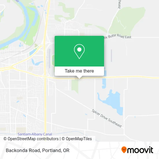 Backonda Road map