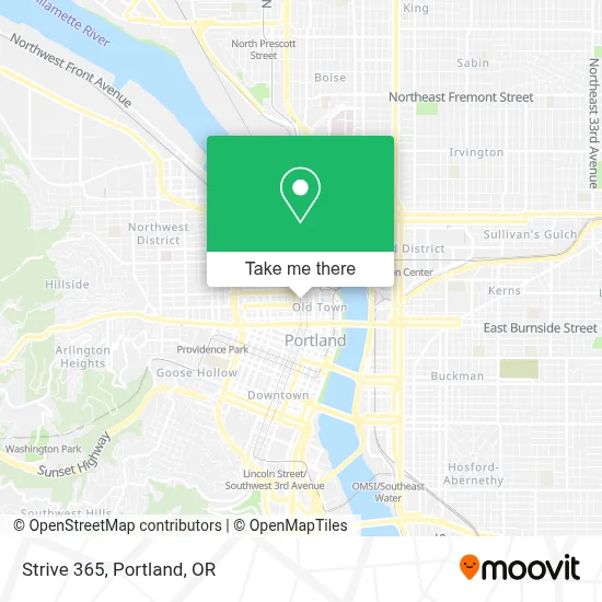 Strive 365 map