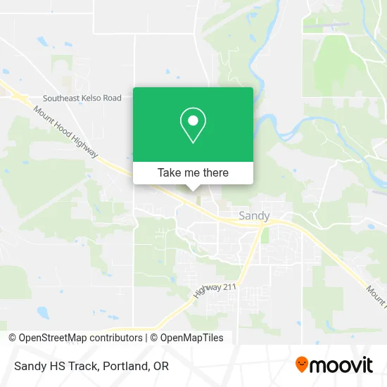 Sandy HS Track map