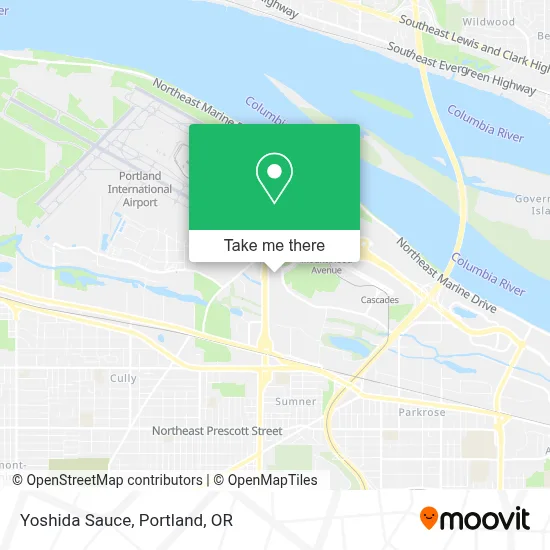 Yoshida Sauce map