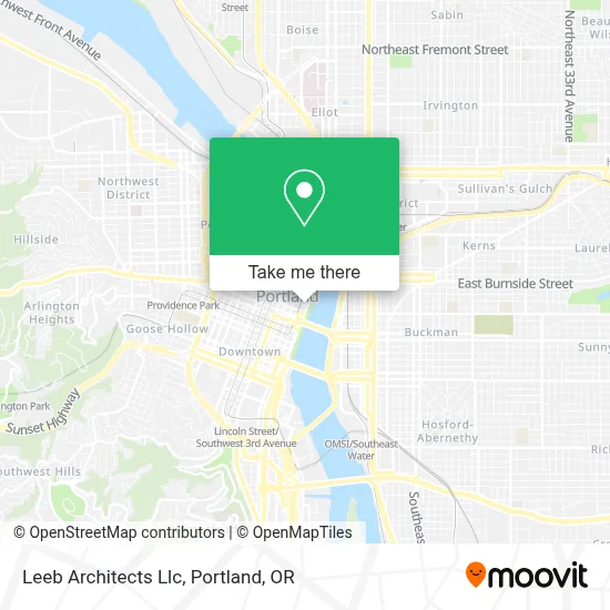 Leeb Architects Llc map