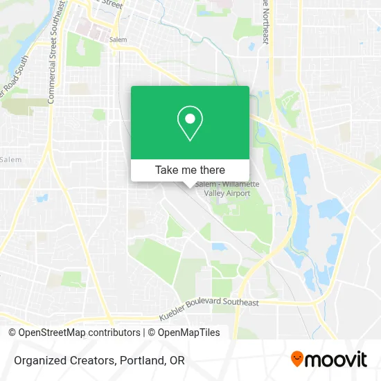 Organized Creators map
