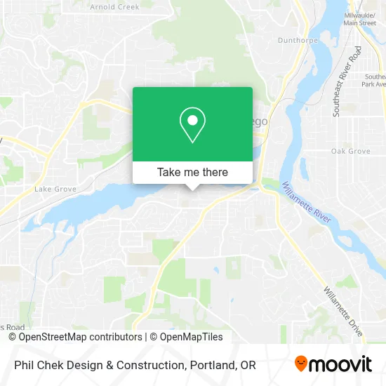 Phil Chek Design & Construction map