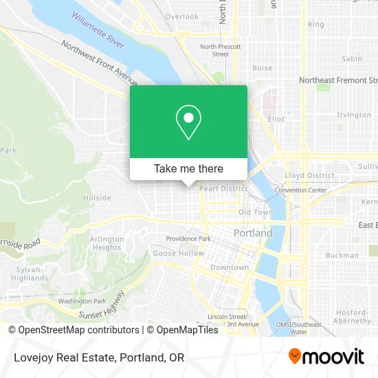 Lovejoy Real Estate map