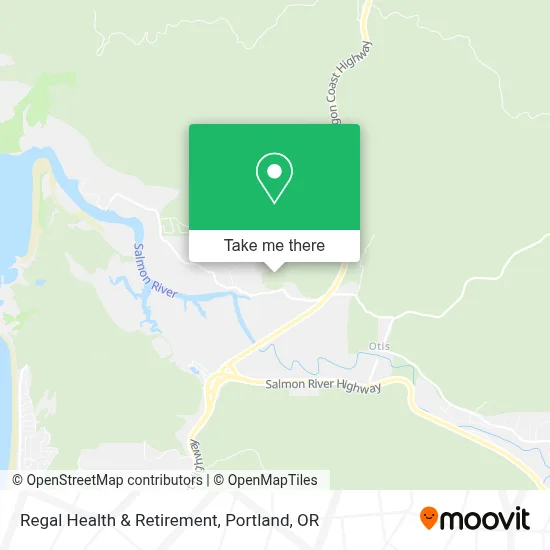 Regal Health & Retirement map